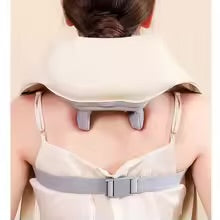 Electric Neck & Shoulder Massager with Heat – Hands-Free Deep Tissue Massager