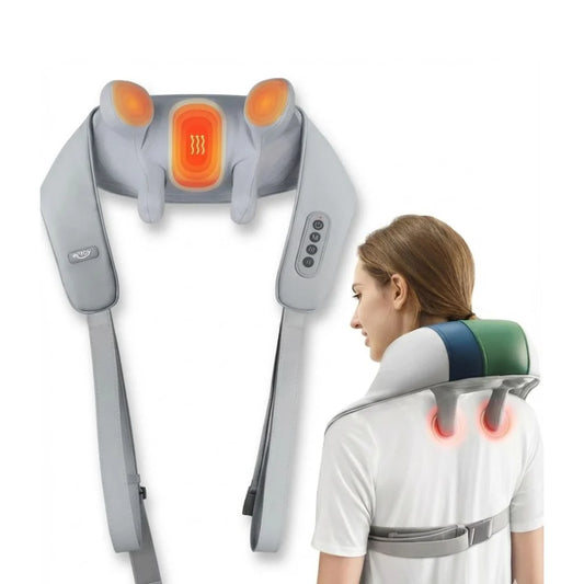 Electric Neck & Shoulder Massager with Heat – Hands-Free Deep Tissue Massager