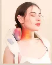 Electric Neck & Shoulder Massager with Heat – Hands-Free Deep Tissue Massager